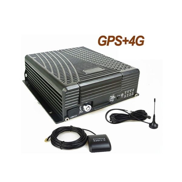 2TB HDD 1080P Mobile DVR 4 CH IP Camera DC 8 - 36V Graphical User Interface