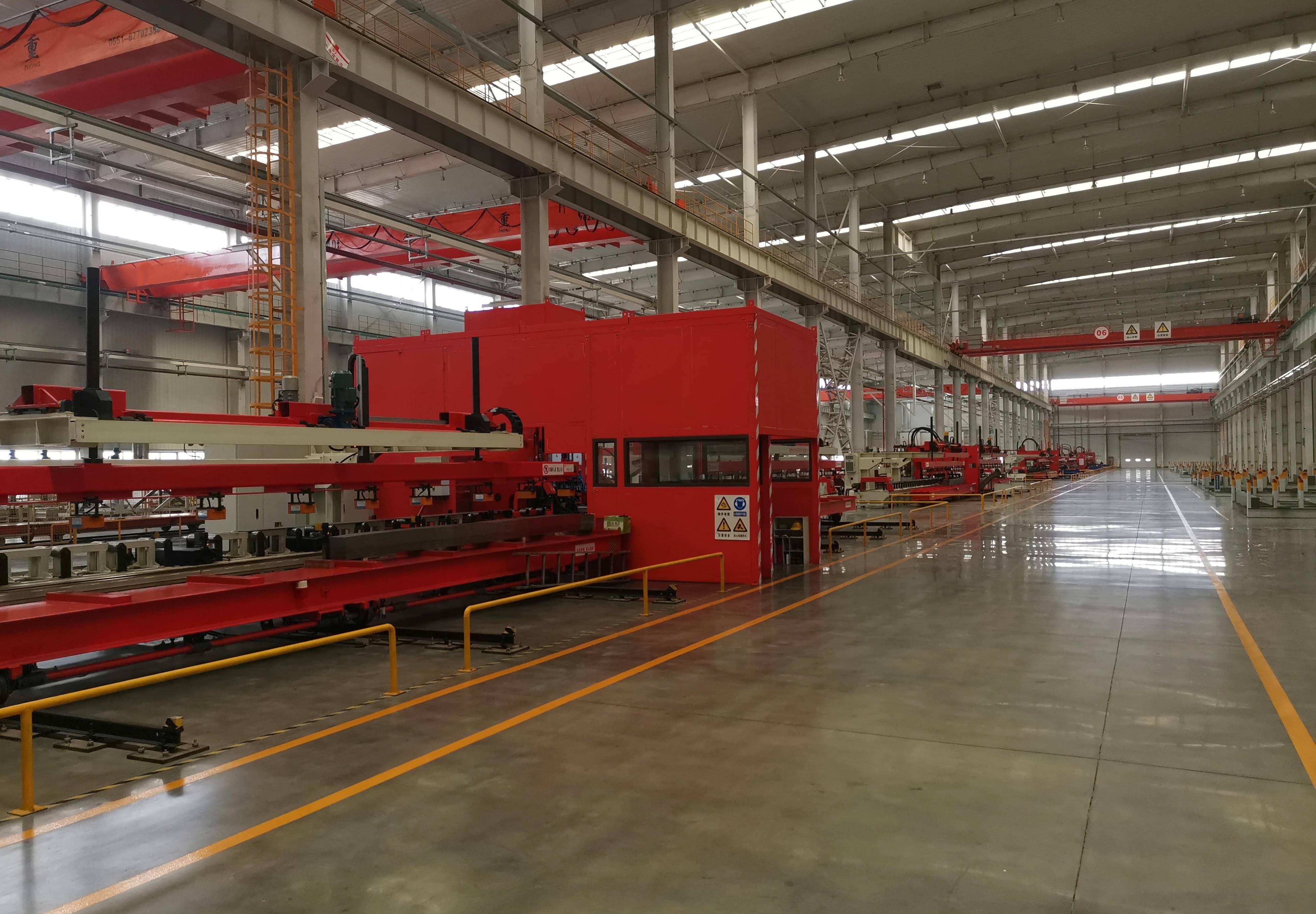 Precision Servo CNC Longitudinal Beam Flat Plate Punching Production Line