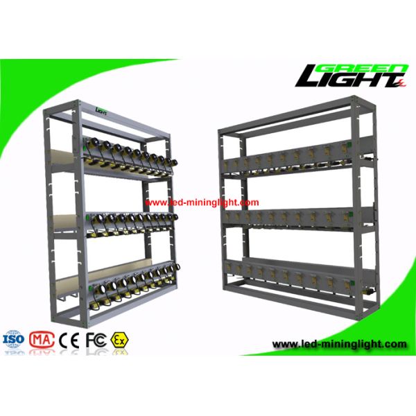 Miners Cap Lamp Charging Rack With Detachable Modular Customization OEM Available