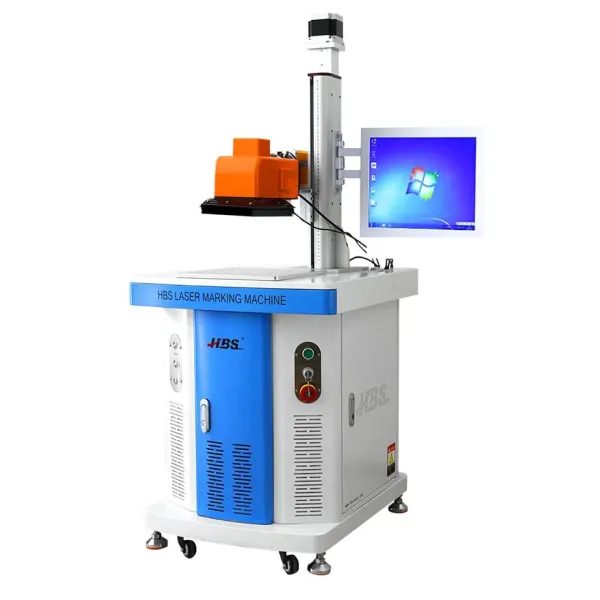 Hbs Visual Positioning Camera Glavo Head Fiber Laser Marking System