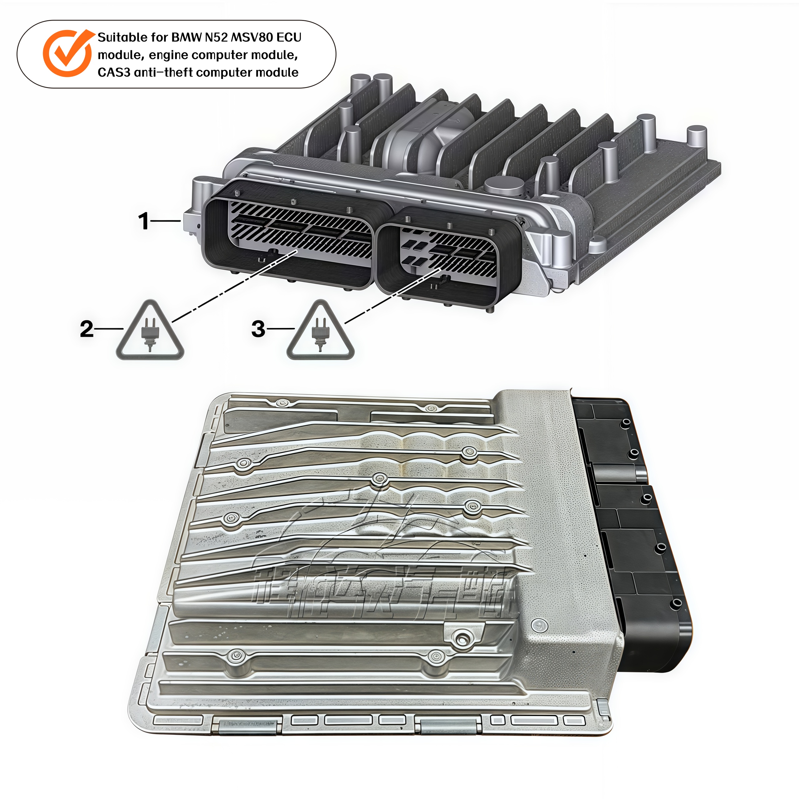 Genuine for BMW N52 DME MSV80 ECU Dme Engine Control Module Basic Control Unit Auto Spare Parts Condition