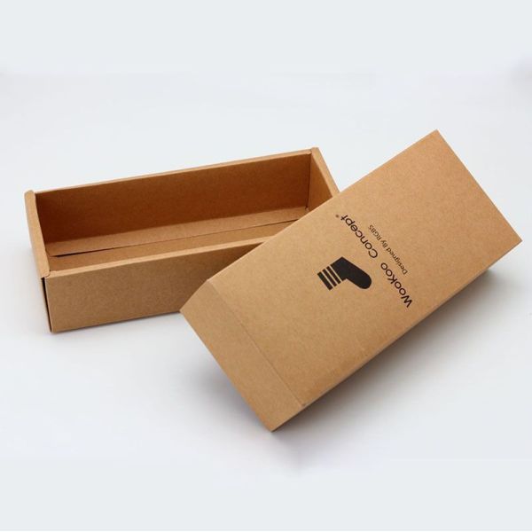 Eco-Friendly Packaging Solution Recyclable Kraft Paper Box for Cosmetics Lipstick Perfume Socks Electrics Headset Phone Case