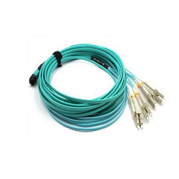Single Mode MPO MTP Patch Cord 8 Cores LC 10G OM3 Patch Cord