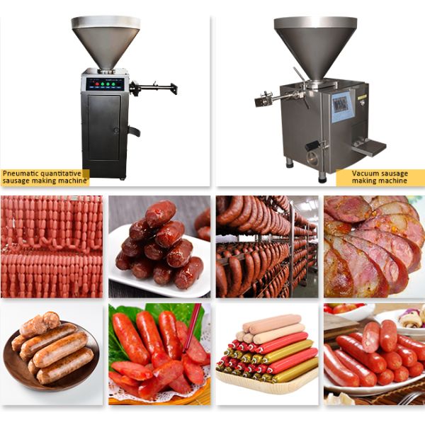 Stable Performance Industrial Sausage Making Machine 12 Month Warranty