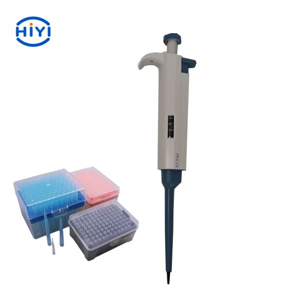 Single Channel Toppette Pipette Adjustable Volume Mechanical For Laboratory