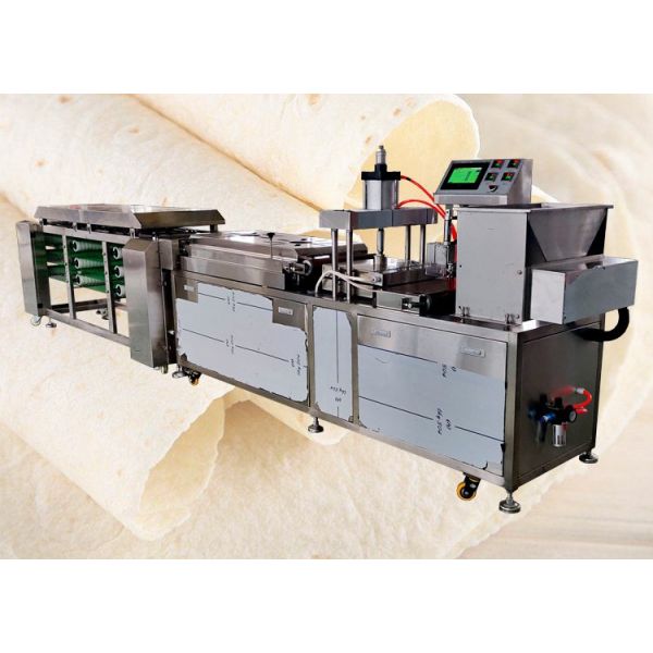 800 Pcs/H Automatic Industrial Tortilla Making Machine PLC Core