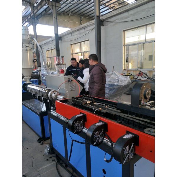 Plastic Corrugated Pipe Extruder Machine , PE Double Wall Corrugated Pipe Making Machine