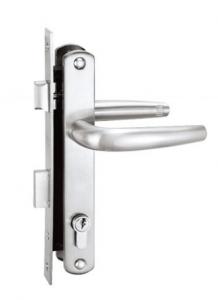 Quality Casement Lever Aluminum Alloy Door Handles Lock Set Tilt Turn Wooden Mortise for sale