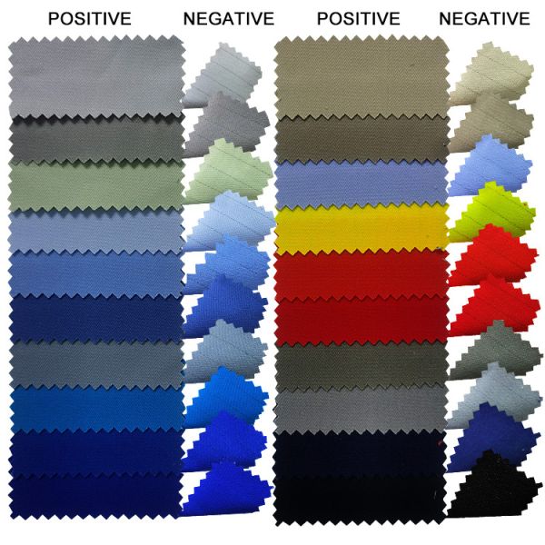 Grey 10mm Stripe Heavyweight ESD Polyester Cotton Fabric 65% Polyester 1% Carbon Fiber