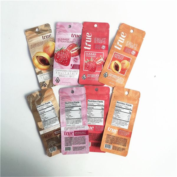 Gravure Printing Flat 3.5g Child Proof Bag