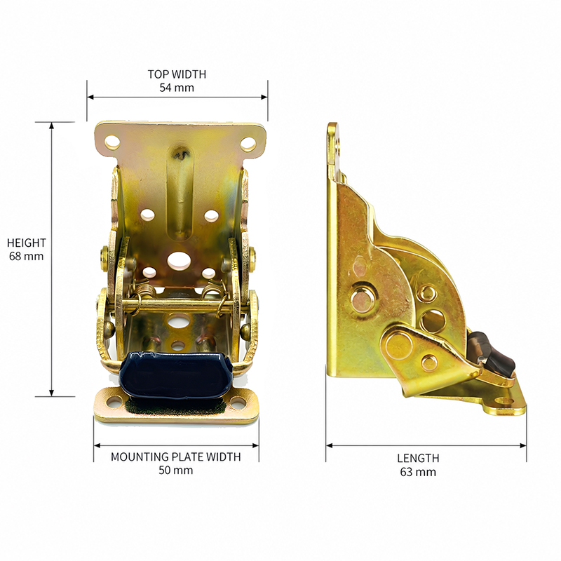 90 Degree Self Locking Hinge Folding Hinge for Coffee Table Leg Folding Invisible Bracket for Dining Table Connecting Leg