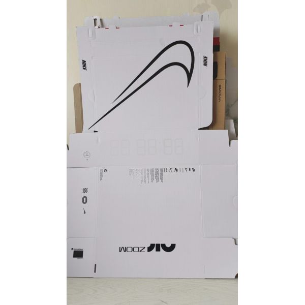 White Shoe Box Cardboard Storage Boxes for Shoe Organization Packaging