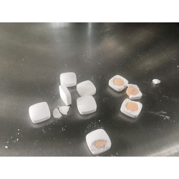 TIANHE Customized Shape Tablet in Tablet Automatic Tablet Press Machine Core Covered