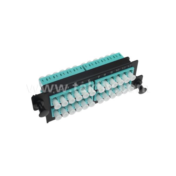 1U Rack Mount 24F MPO-LC MTP Patch Panel High Density 96F For Data Center
