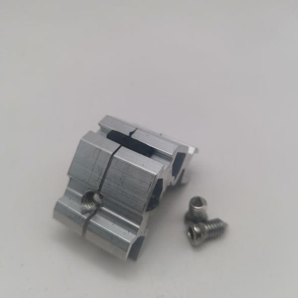 Customizable Height 6063-T5 Primary Aluminum Sandblasted Surface Window Corner Connector for Doors and Windows