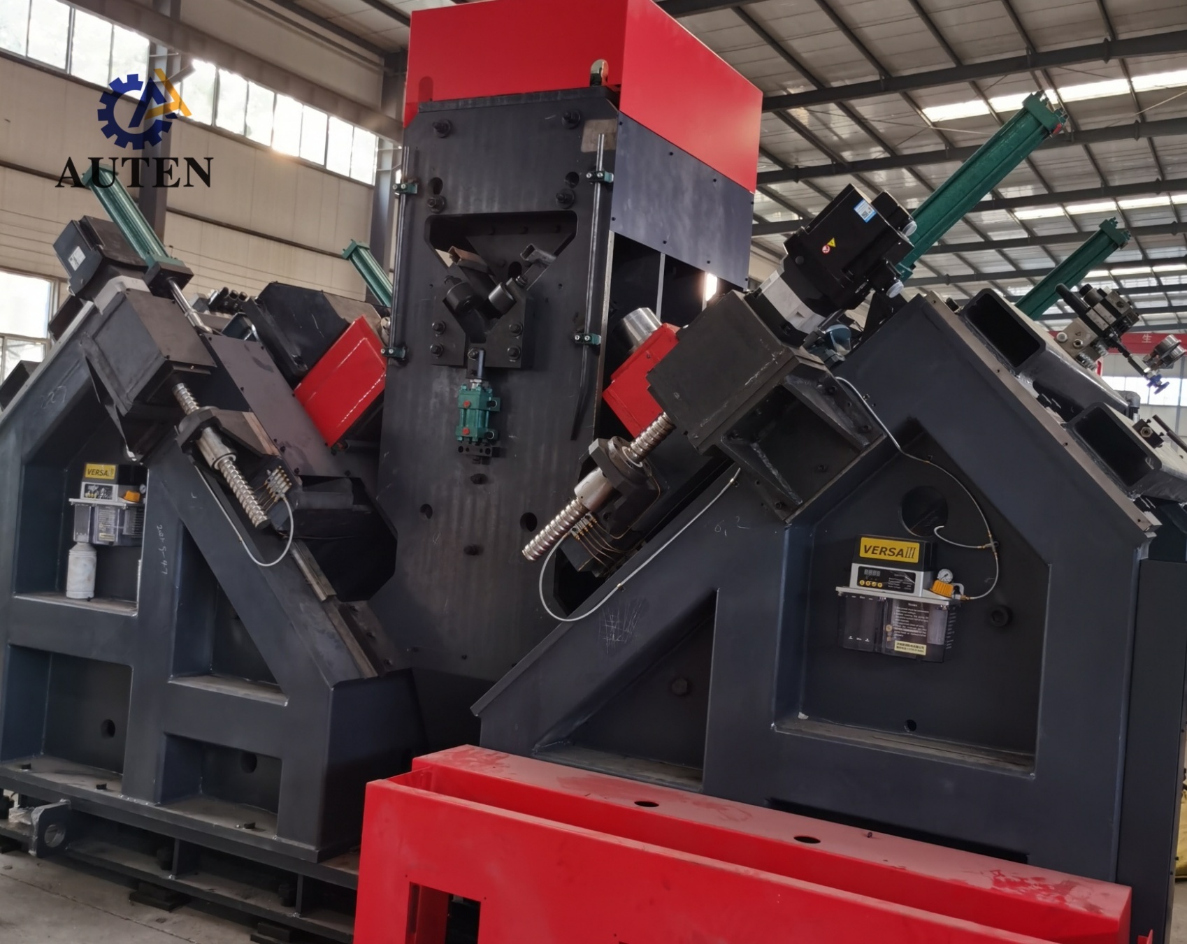 Premium CNC Angle Drilling And Marking Machine With Automatic Loading