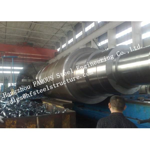 Solid - Forged Stainless Steel Backup Rolls , Cold And Hot Rolling Mill Rolls