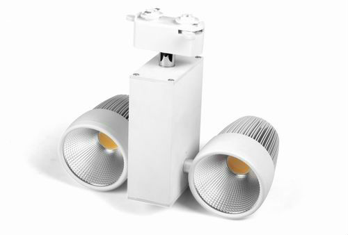 Track mounted adjustable LED spot light 30w