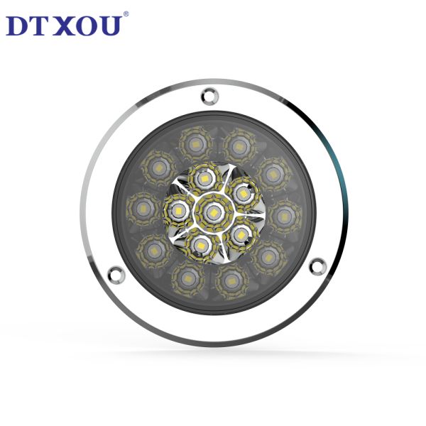 4inch round LED Combination Tail Lights STOP TAIL INDICATOR REVERSE Truck Ute