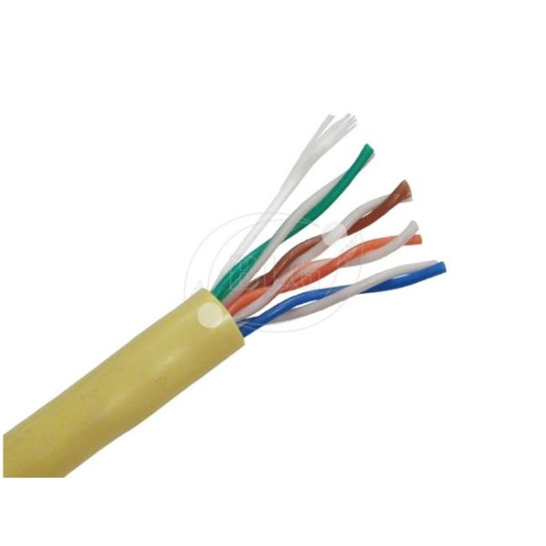 Telecommunication Cat5e Internet Cable Solid Stranded 24AWG 26AWG Full Copper