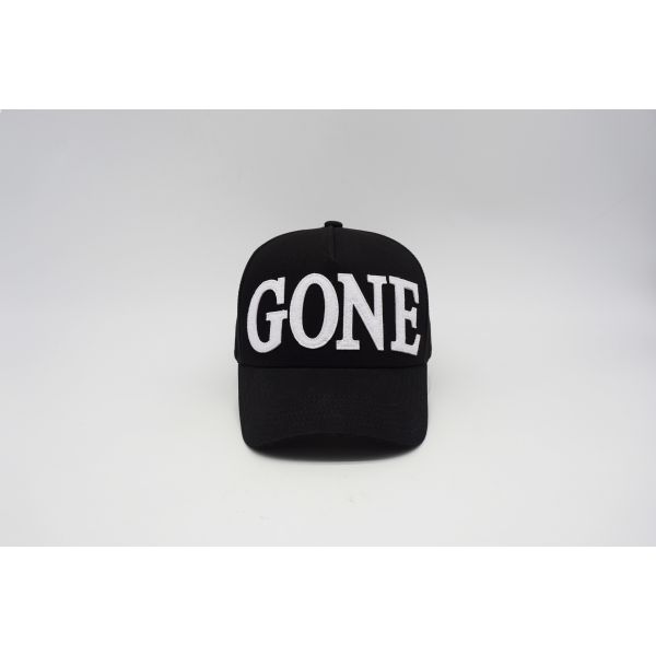 Felt Applique Embroidery Logo Structured Baseball Cap With Adjustable Low Profile