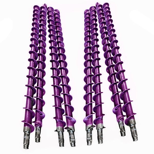 Twist Drill Rod Foundation Piling DTH Drilling Pipe High Performance Spiral Drill Rod