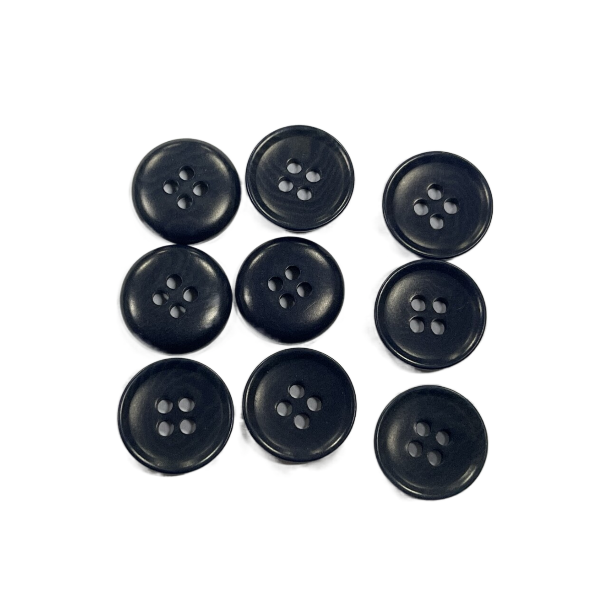 32L Coat Sewing Natural Material Buttons / Black Corozo Buttons