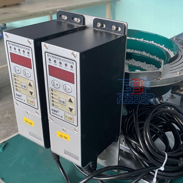 500W Afag Controller Vibratory Bowl Feeder For Customized Screw Caps Capsule Nut Particle