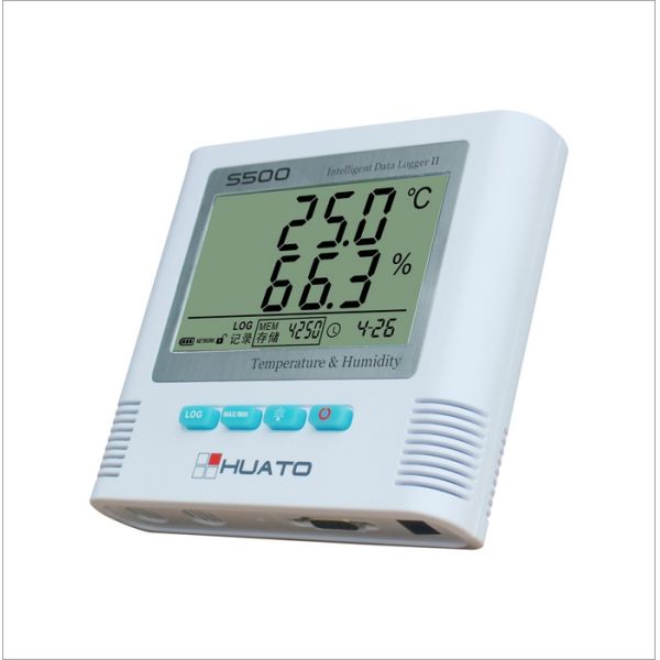 Sound Light Alarm Import Sensor High Accuracy Server Room use Temperature Humidity Data Logger