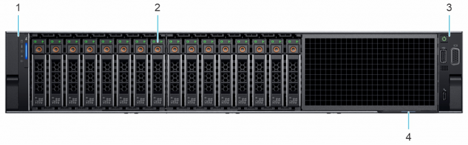 Adaptable Dell Poweredge Server R7525 Tower Rack Server with AMD HBA345 for Business Needs