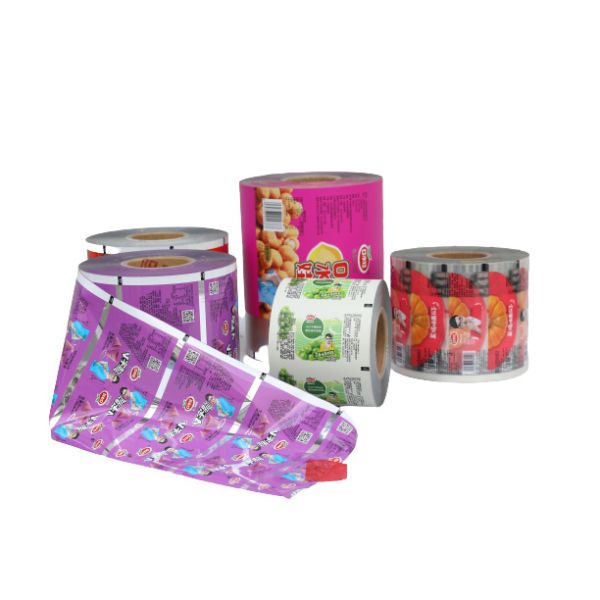 Moisture Proof Lamination Automatic Plastic Roll Film For Chips Snacks Packaging