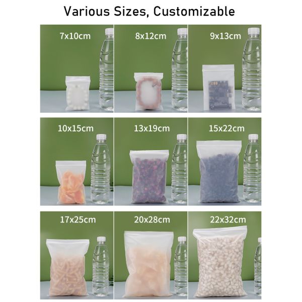 Biodegradable Zip Lock Bag Compostable Zipper Bag Recyclable Fruit Vegetable Food Packaging Bag
