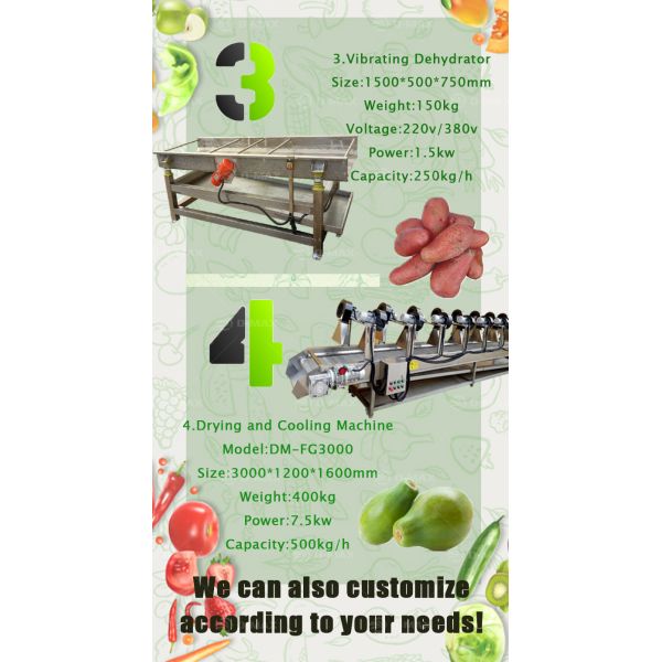 Easy Operation Taro Potato Washing and Peeling Machine for Vegetable Fruit Processing