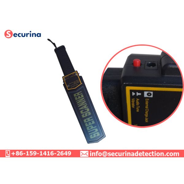 Weapon Scanner Security Hand Held Metal Detector High Sensitivity Continuous Adjustment