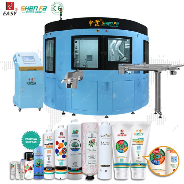 6 Color Servo Screen Printing Machine for Cosmetic Tubes