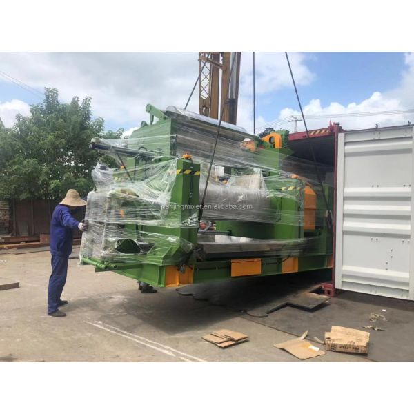 xk 400 hydraulic Rubber Rolling Mixer Mill Machine