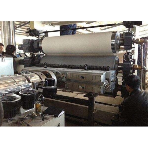 Single Screw Automatic Box Making Machine / PP Hollow Sheet Extrusion Line