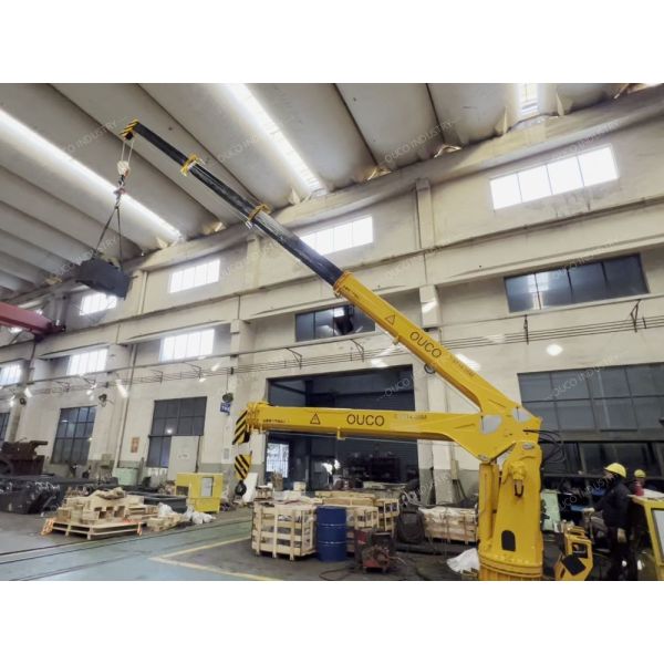 0.9T14M Small Hydraulic Telescopic Crane