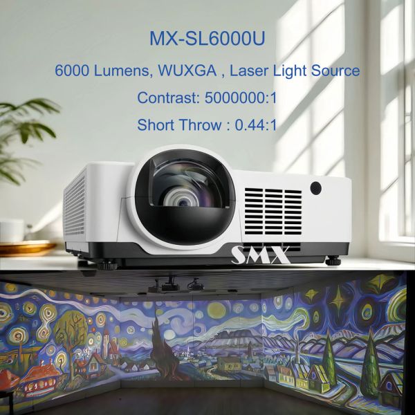 High Brightness Immersive Projection Projector for Museum Immersive Visual Displays