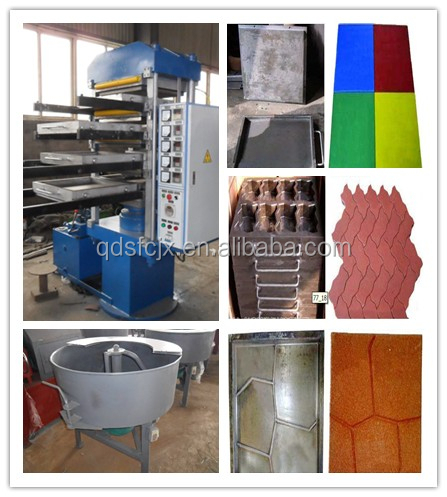 Rubber Tile Vulcanizing Press for Oil Seal