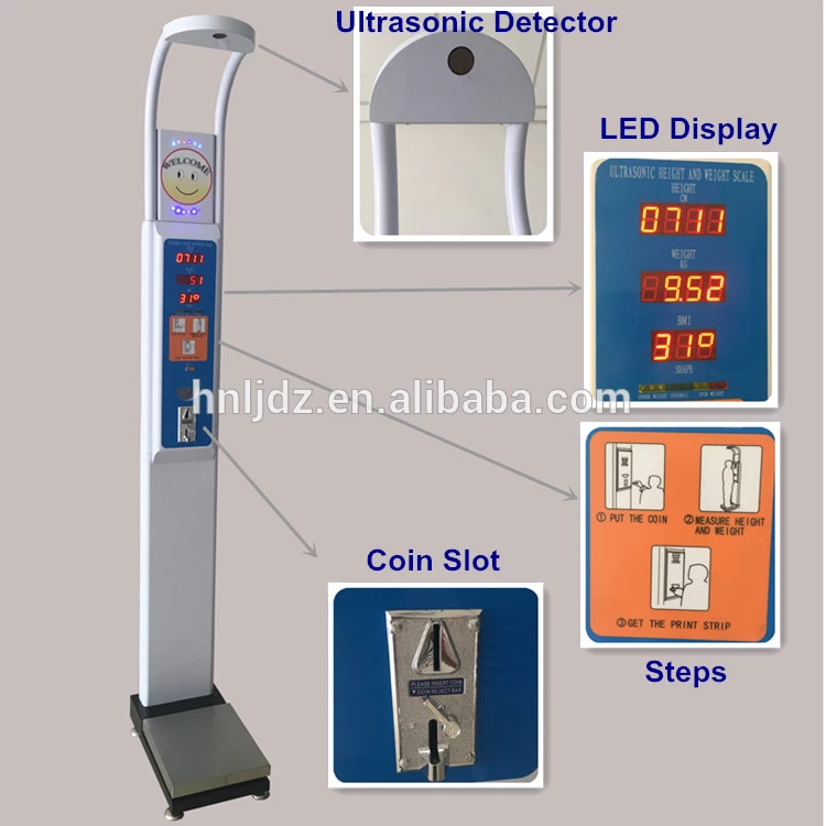 Height Weight BMI Measurement Scale HW-600 Function and Customized Support for ODM