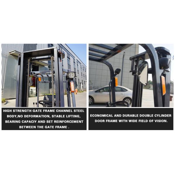 1.5t 4.5m Lithium Ion Battery Forklift