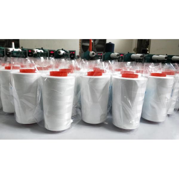 NE 50S/2 Eco Friendly TFO 100 Recycled Polyester Spun Yarn