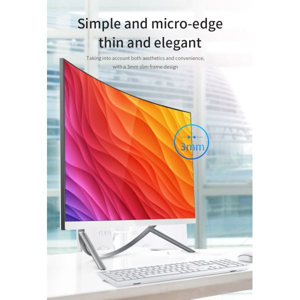 Signal Stability SSD 240G 27 Inch AIO PC Micro Edge Thin 3mm