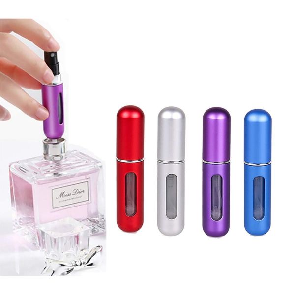 3.2in Mini Refillable Perfume Bottle Empty Pocket Handbag Atomiser 8ml