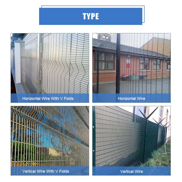358 Anti Climb Fence 358 mesh fencing panels