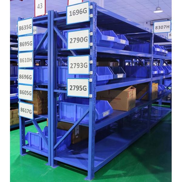 100 - 500KG Light Duty Pallet Metal Shelving Racking for Manufacturing Industry