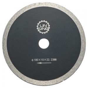 Quality Cold Press 8 Inch Continuous Diamond Saw Blade for Ceramic Tile Asphalt Cutting Good for sale