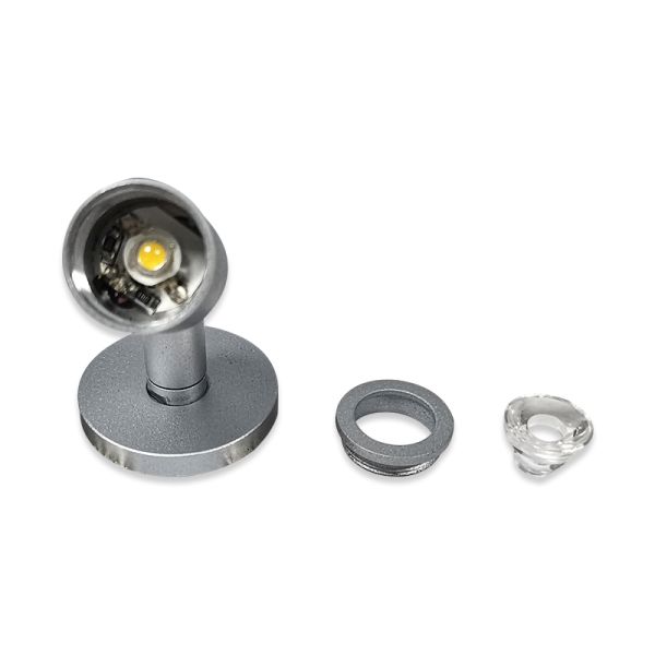 180 Degree Adjustable Surface Mounted Single Spotlight for Car Kitchen Hallway Bedroom