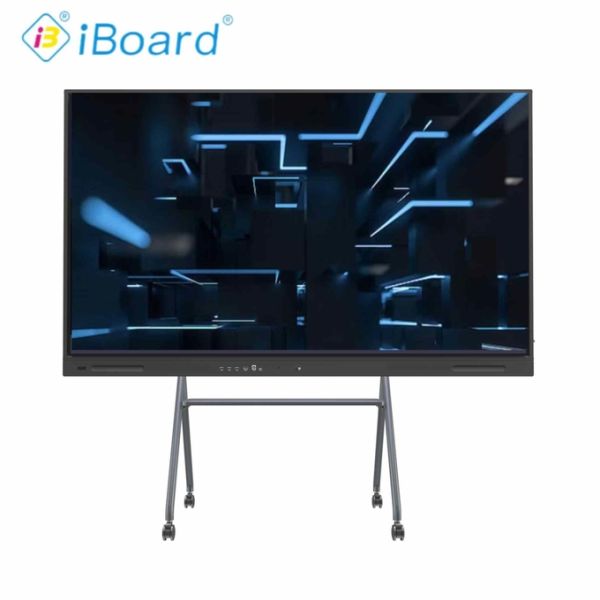 75 Inch IBoard Ultra HD 4K Resolution Interactive Flat Panel Display – Digital Interactive Whiteboard With Multi-Touch Screen, Anti-Glare & Durable